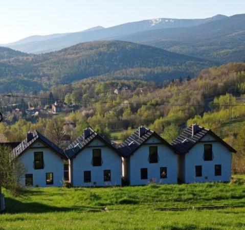 Na Skale Z Widokiem Na Panorame Karkonoszy Chalet Szklarska Poreba